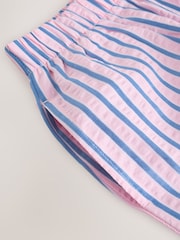 Pink/Blue Striped Hareem Trousers (3-16yrs) - Image 4 of 6
