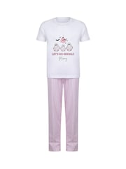 Personalised Lets Go Ghouls Women's Pyjamas by Koko Blossom - Image 1 of 2