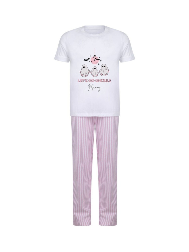 Personalised Lets Go Ghouls Women's Pyjamas by Koko Blossom - Image 1 of 2