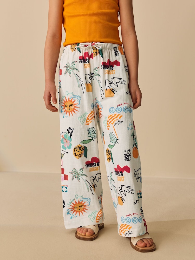 Cream Holiday - Pull-on-Hose mit weitem Bein (3–16Jahre) - Bild 1 von 8