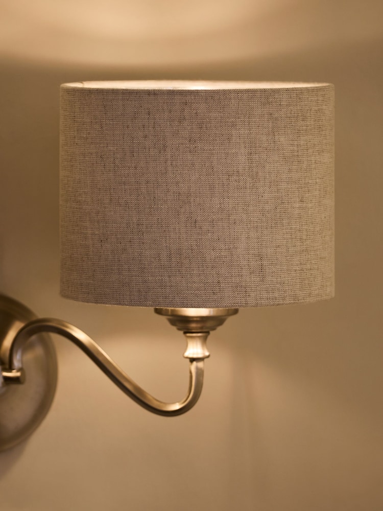 Chrome Burford 2 Light Wall Light - Image 2 of 5