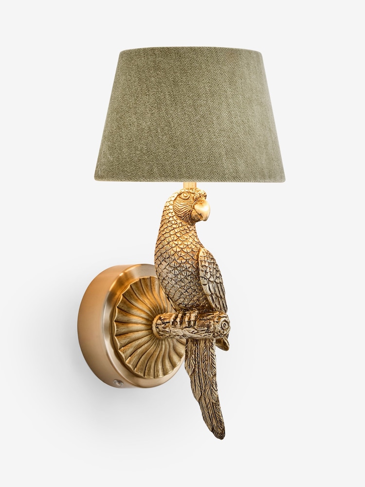 Gold Coco Left Hand Rechargeable Right Hand Wall Light - Image 1 of 6