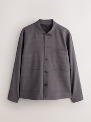 棕色 - N. Premium 格纹工装夹克 - 图片9 / 10