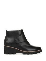 Vionic Abby Wide Fit Arch Support Ankle Black Boots - Image 1 of 7