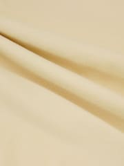 Reiss Sorbet Yellow Bless Cotton Crew-Neck Tailored-Fit T-Shirt - Image 6 of 6