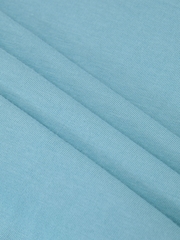 Reiss Sea Blue Bless Cotton Crew-Neck Tailored-Fit T-Shirt - Image 6 of 6