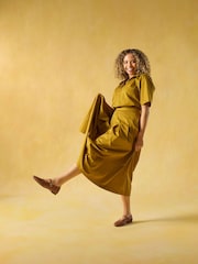 Brun - Hush Puppies Delaney vevde Mary Jane-sko - Bilde 2 av 6