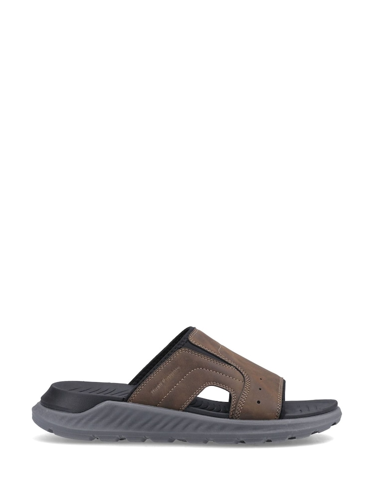 Hush Puppies Brown Lewis Sandals - Image 1 of 2