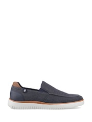 Hush Puppies Blue Damon Slip On Shoes - Image 1 of 4