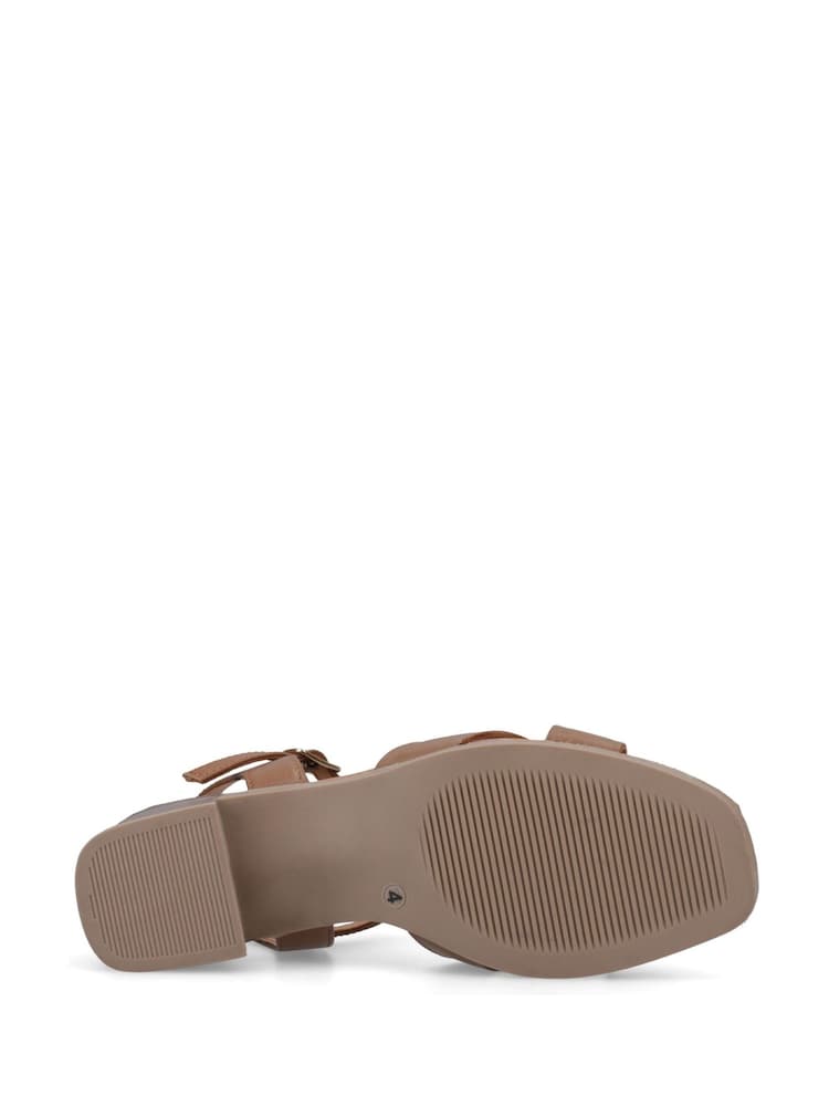 Hush Puppies Brown Regina Heeled Sandals - Image 4 of 4 Hush Puppies Brown Regina Heeled Sandals - Image 4 of 4