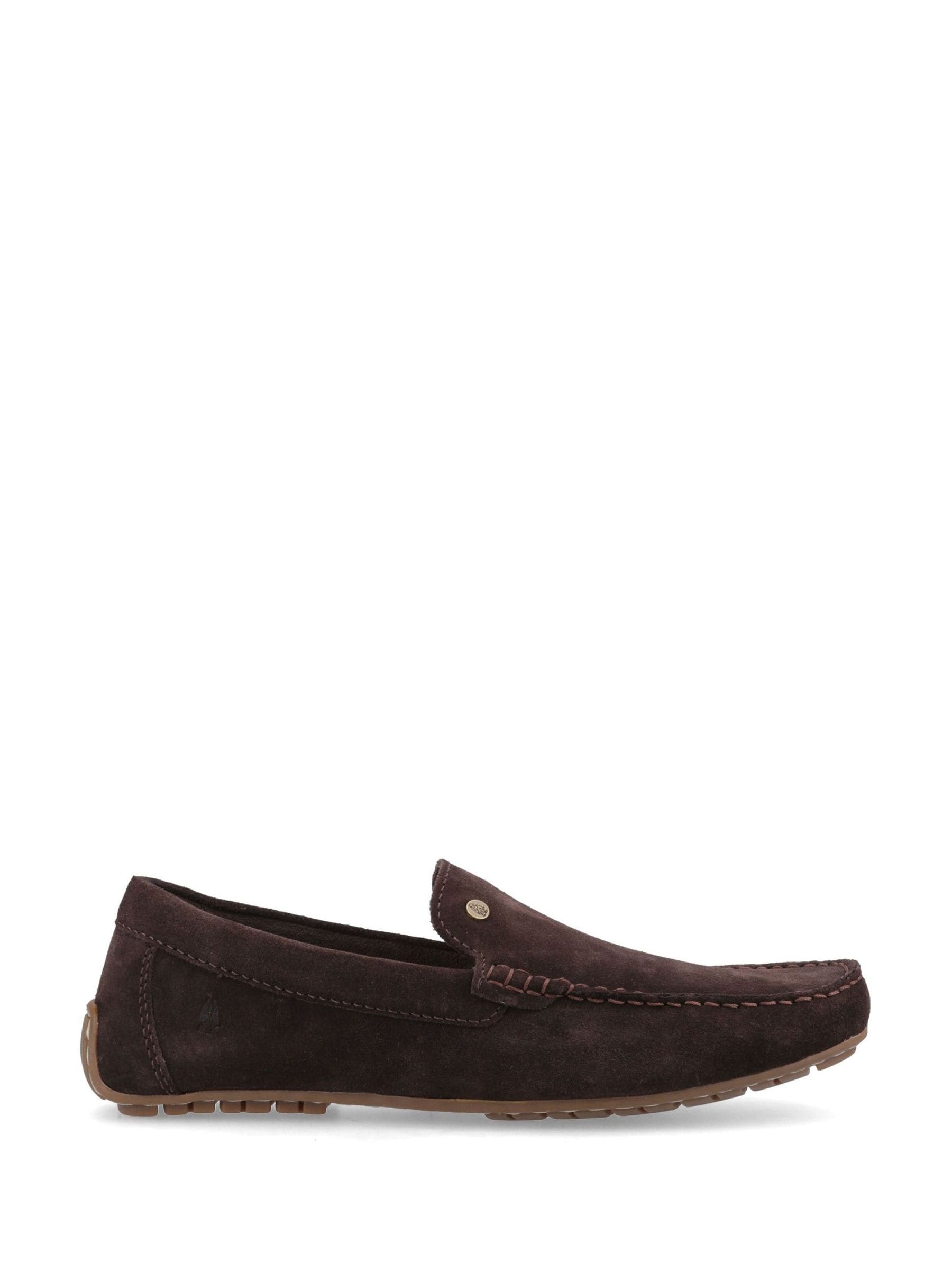 Hush Puppies Men's Loafers - Suede - Brown - Size 11 - Image 2