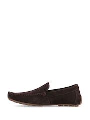 Hush Puppies Dark Brown Ralph Suede Shoes - Image 2 of 4