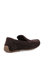Hush Puppies Dark Brown Ralph Suede Shoes - Image 4 of 4