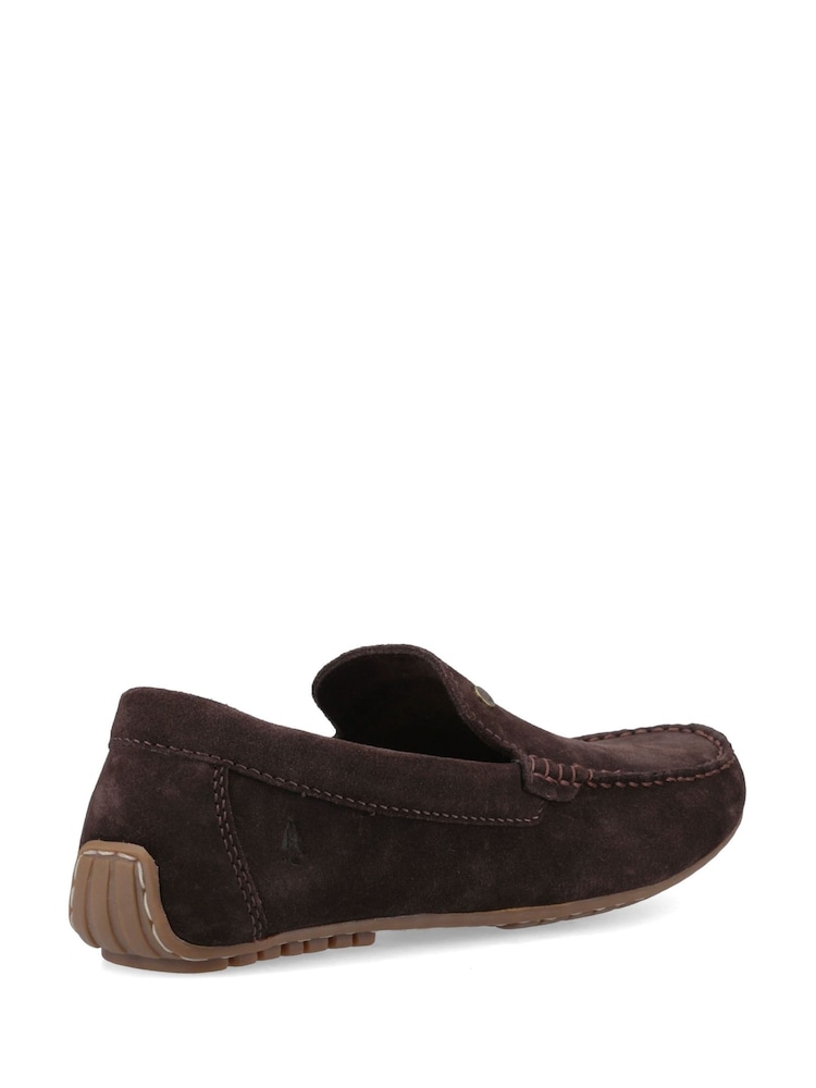 Hush Puppies Dark Brown Ralph Suede Shoes - Image 4 of 4