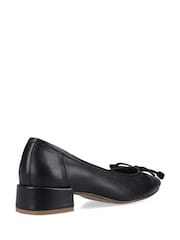 Hush Puppies Black Silvia Low Heel Shoes - Image 3 of 4