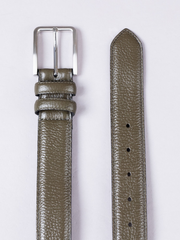 Lakeland Leather Khaki Storrs Belt - Image 4 of 4 Lakeland Leather Khaki Storrs Belt - Image 4 of 4
