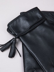 Lakeland Leather Black Tarraby Tassel Gloves - Image 4 of 5