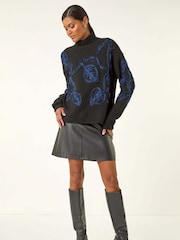 Roman Cornelli Roll Neck Knit Jumper - Imagem 2 de 5