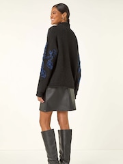Roman Cornelli Roll Neck Knit Jumper - Imagem 3 de 5