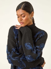 Roman Cornelli Roll Neck Knit Jumper - Imagem 4 de 5