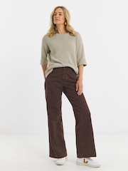 JD Williams Animal Authentic Wide Leg Jeans - Image 1 of 4
