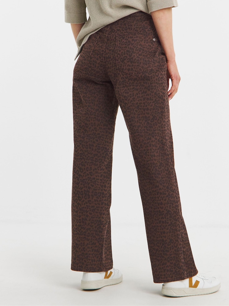 JD Williams Animal Authentic Wide Leg Jeans - Image 2 of 4