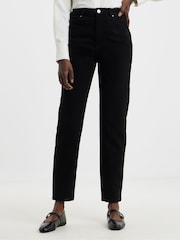 JD Williams Black Authentic Mom Jeans - Image 1 of 4