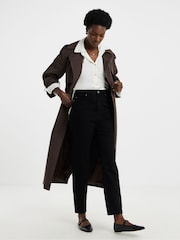 JD Williams Black Authentic Mom Jeans - Image 4 of 4