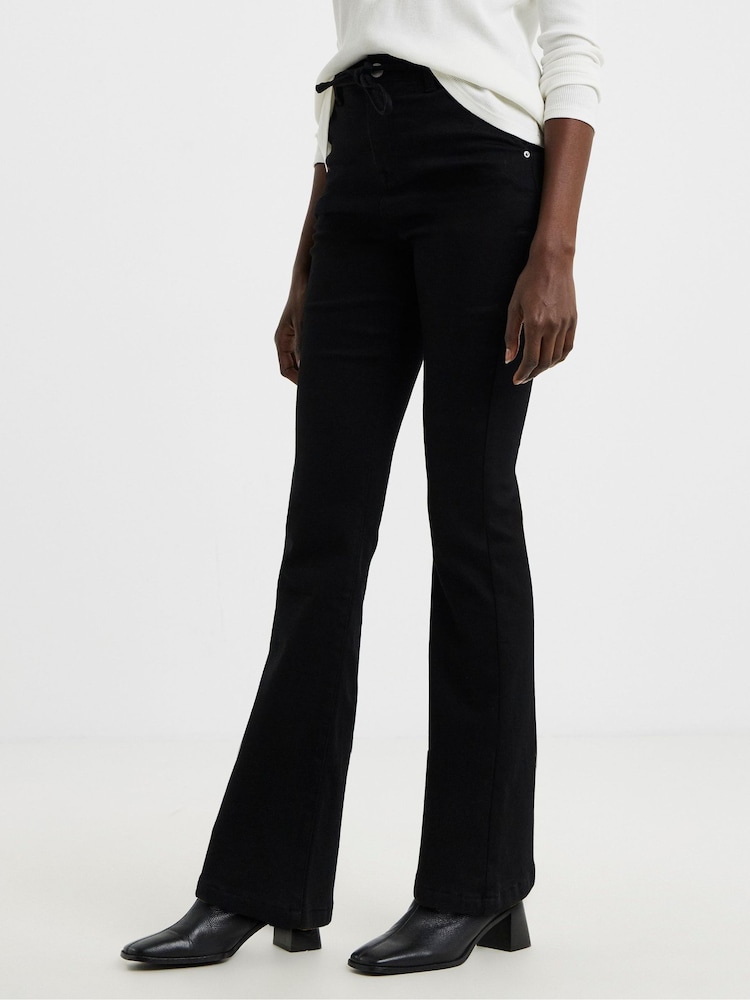 JD Williams Black Cosy Bootcut Jeans - Image 4 of 4