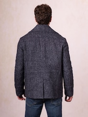 Lakeland Clothing Grey Ulverston Pea Coat - Image 2 of 6