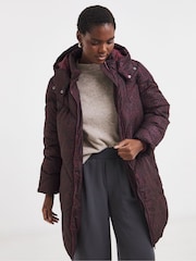 JD Williams Animal Mid Length Padded Coat With Hood - Image 1 of 4