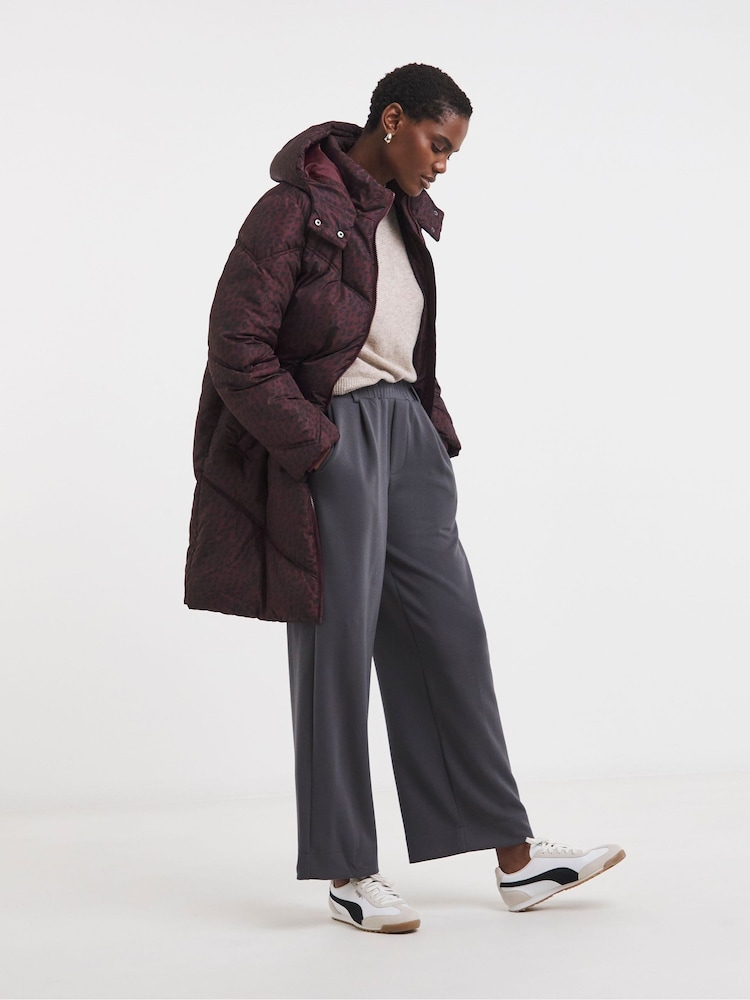 JD Williams Animal Mid Length Padded Coat With Hood - Image 4 of 4