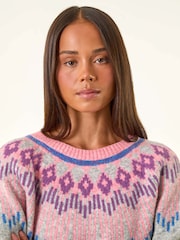 Roman Petite Fairisle Raglan Knit Jumper - Imagem 2 de 5