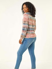 Roman Petite Check Knit Jumper - Imagem 3 de 5