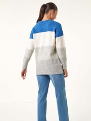 Roman Petite Stripe Knitted Jumper - Imagem 4 de 5