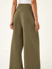 Roman Green Petite Front Seam Stretch Trousers - Image 4 of 5