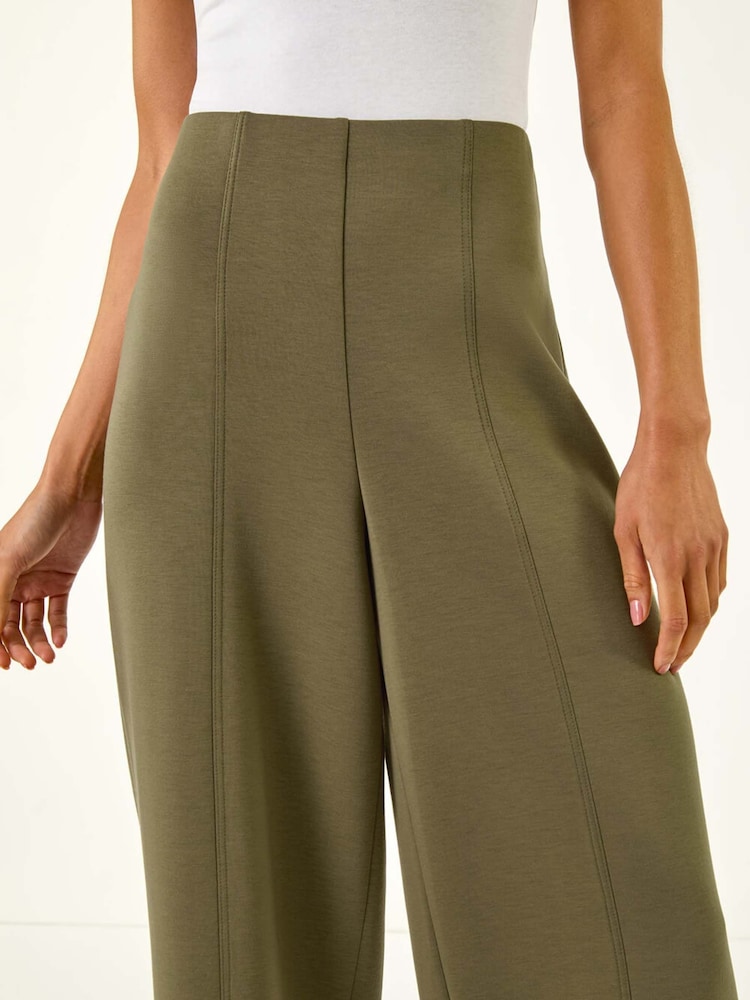 Roman Green Petite Front Seam Stretch Trousers - Image 5 of 5