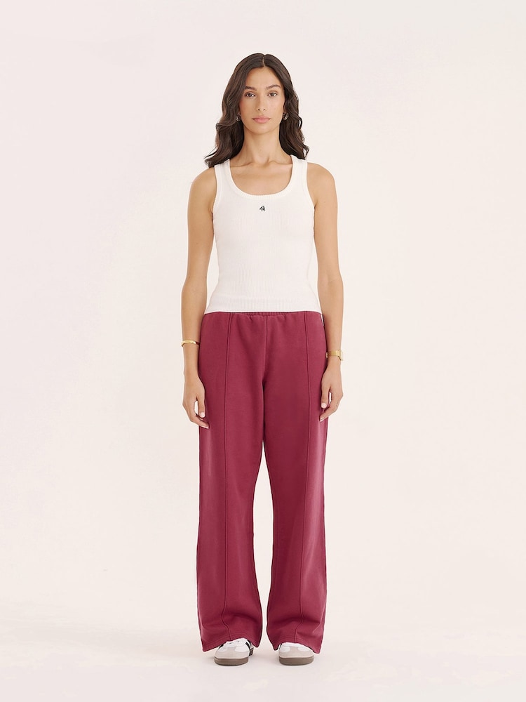 4th & Reckless Red Fergie Joggers - Image 1 of 4