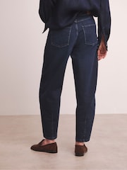 JD Williams Blue Anthology By JD Williams Premium Barrel Leg Jeans - Image 2 of 5