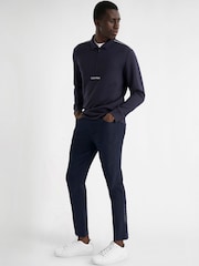 Calvin Klein Golf Navy Rossmore Collared Half Zip - Image 3 of 10