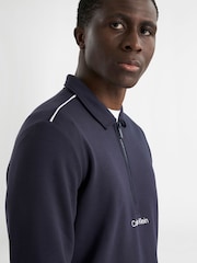 Calvin Klein Golf Navy Rossmore Collared Half Zip - Image 4 of 10