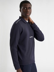 Calvin Klein Golf Navy Rossmore Collared Half Zip - Image 6 of 10