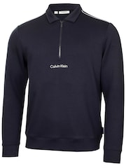 Calvin Klein Golf Navy Rossmore Collared Half Zip - Image 7 of 10