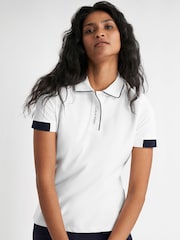 Calvin Klein Golf White Destin Short Sleeve Polo Shirt - Image 1 of 8