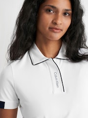 Calvin Klein Golf White Destin Short Sleeve Polo Shirt - Image 3 of 8