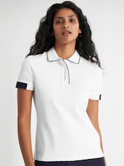 Calvin Klein Golf White Destin Short Sleeve Polo Shirt - Image 4 of 8