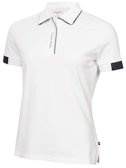 Calvin Klein Golf White Destin Short Sleeve Polo Shirt - Image 5 of 8