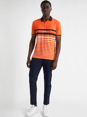 Calvin Klein Golf Orange Newberry Polo Shirt - Image 4 of 8