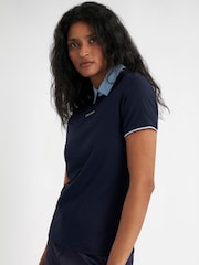 Calvin Klein Golf Blue Brooke Short Sleeve Polo - Image 1 of 11