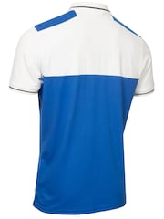 Calvin Klein Golf Blue Springhill Colourblock Polo Shirt - Image 6 of 8